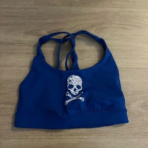 Soulcycle x Lululemon Royal Blue Sports Bra